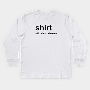 Shirt Kids Long Sleeve T-Shirt